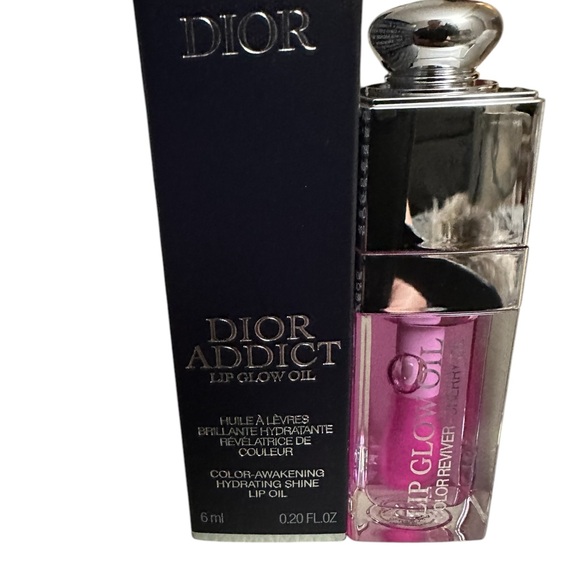 DIOR ADDICT LIP GLOW OIL in PINK LILAC 063 NIB - Picture 5 of 9
